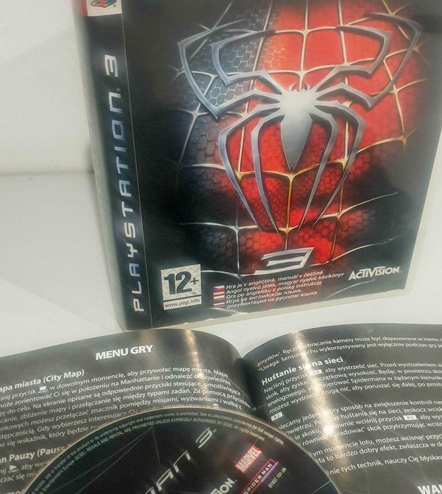 Gra Spider-Man 3 PS3 PL-dystrybucja Komplet