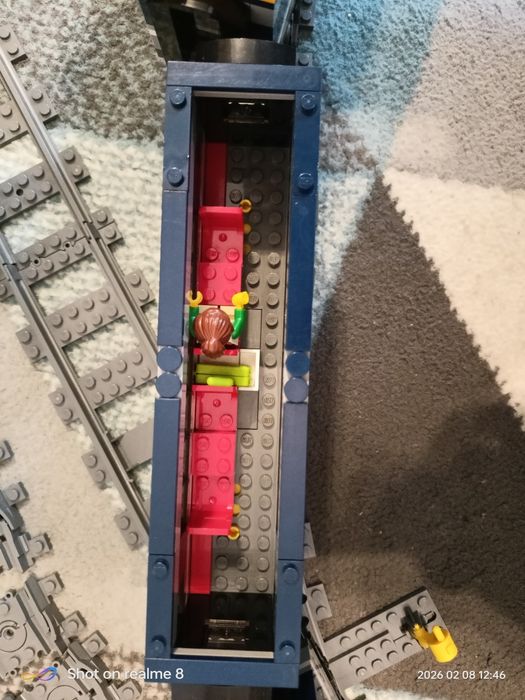 Lego City Pociąg 60197 + Zwrotnice 60238 + Tory