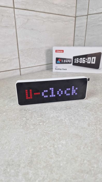 Ulanzi tc001 smart pixel clock zegar led pixel art 256 diod
