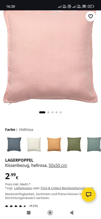 2 poduszki Inner z Ikea