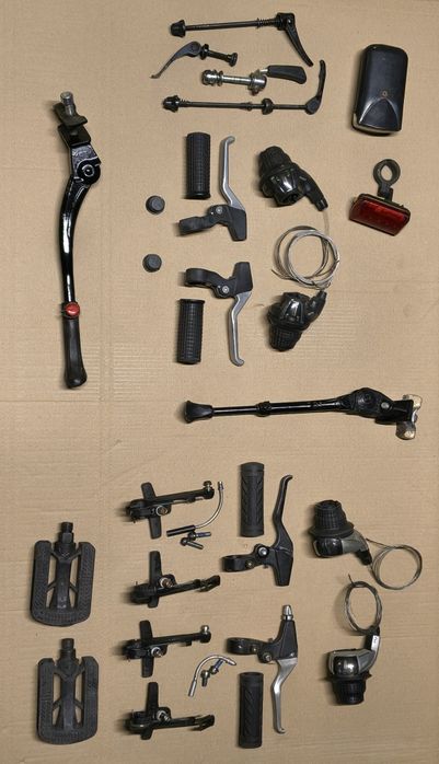 Manetki i klamki Shimano