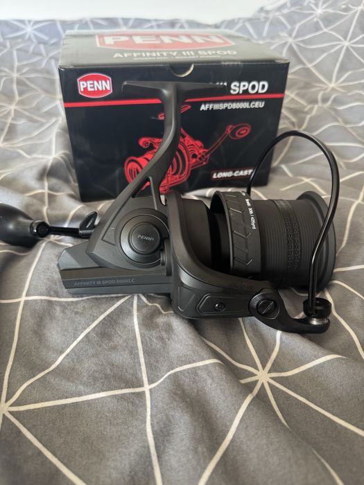 Kołowrotek Penn Affinity III spod longcast 8000