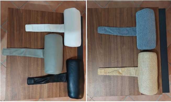 5 Almofadas de cabeça em diversos materiais de KEBE .DK NOVO