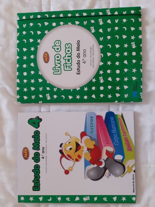 LIVRO DE FICHAS
Alfa - Estudo do Meio 4 - 4.º Ano