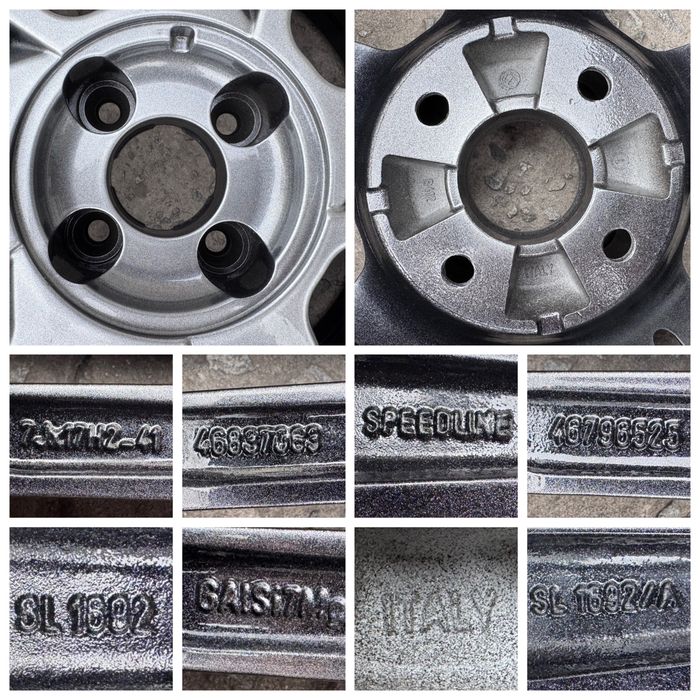 Литые диски r17 4x98 ET-41 ВАЗ/Lada/Fiat/Гранта/Приора/Калина/Классика/Самара/Doblo/Albea/Bravo/Linea/Tipo/Nemo/Bipper/Qubo/Stilo/Alfa Romeo/Giulietta