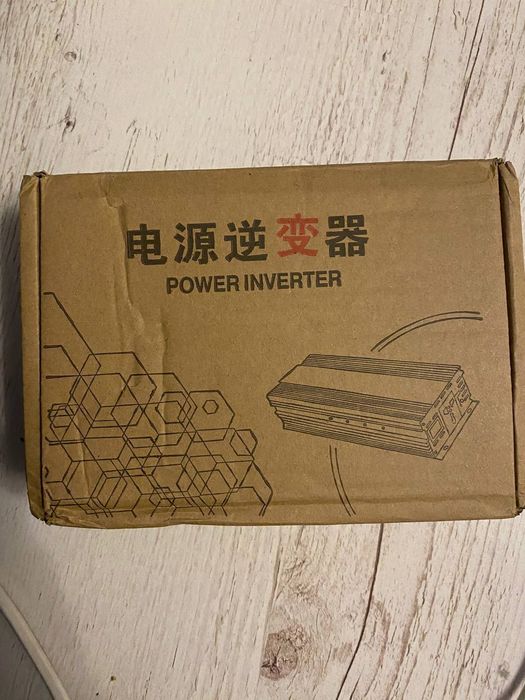 Інвертор Tataliken 1600W, 12/220В, безшумний, чистий синус