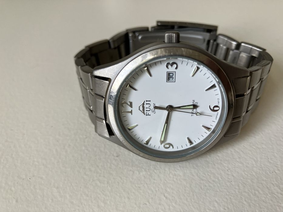 Zegarek tytanowy Fuji Time M2708 QT
