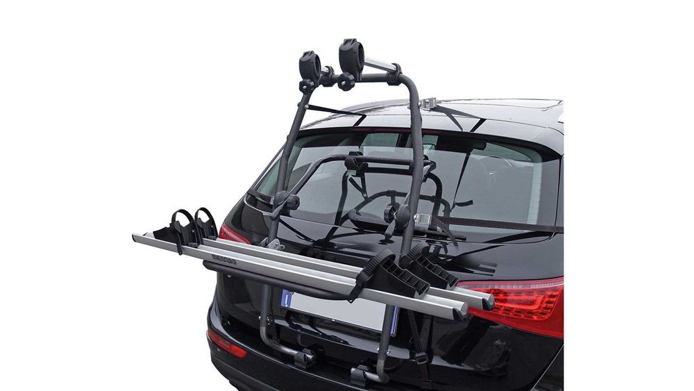 Menabo Stand Up 2 bagażnik na tylną klapę na 2 rowery