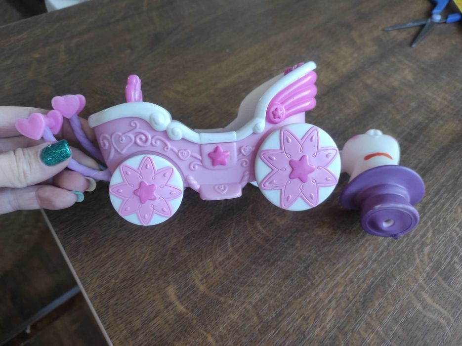Игрушечная кукольная карета Hasbro, каретка для кукол