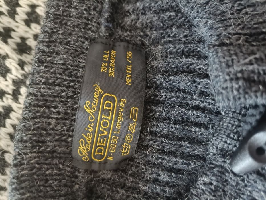 Sweter męski wełna Devold