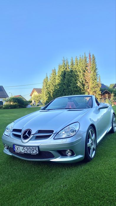 Mercedes-Benz SLK R171 Pakiet AMG 163KM 2005 Cabrio Manual Skóra Sport