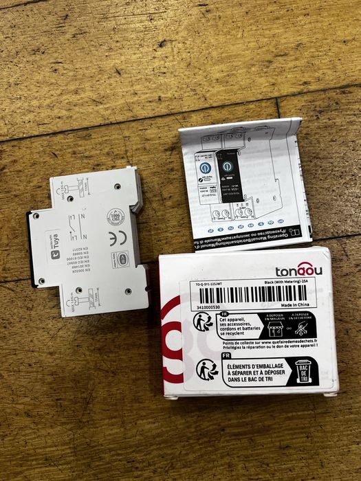 Interruptor medidor energia Wifi 25A tongou - NOVO
