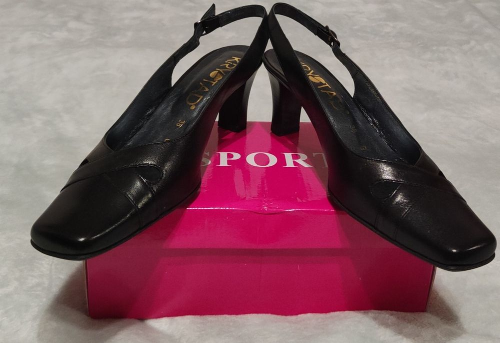 Buty na obcasie Krystad 38