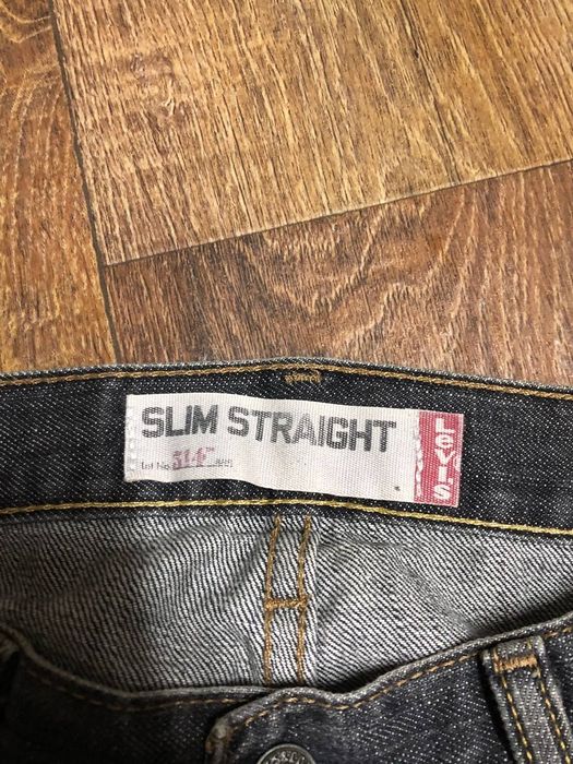 Джинсы Levis 514 W32 L 34 широкие