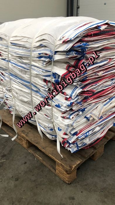 WORKI BIG BAG bigbagi na warzywa zboże czyste 94/94/156 cm z lejem