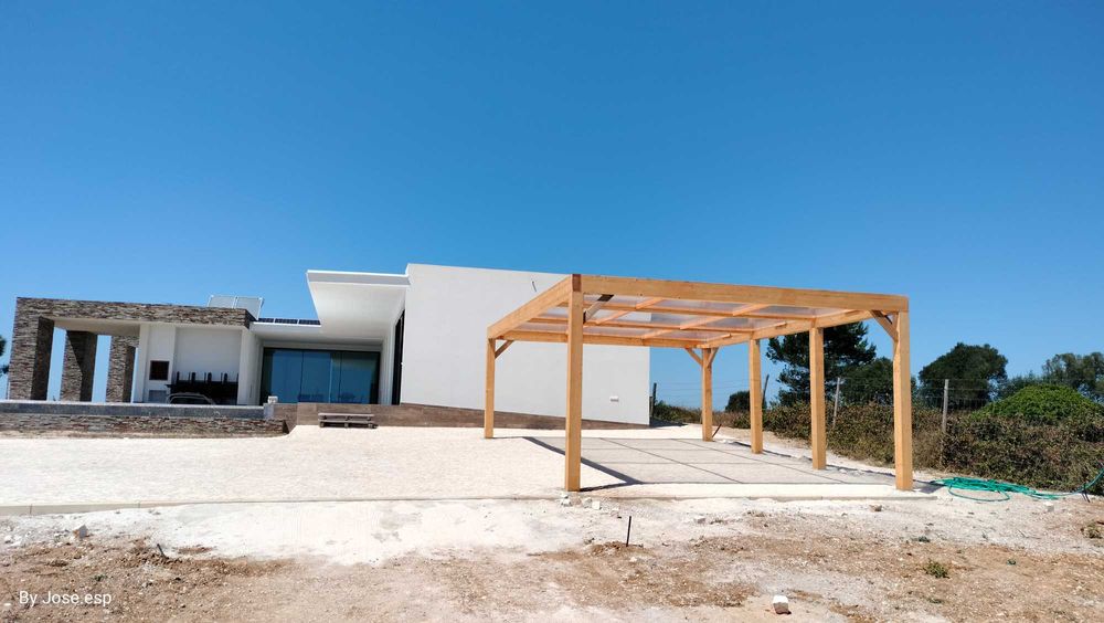 Pérgolas e piso Deck