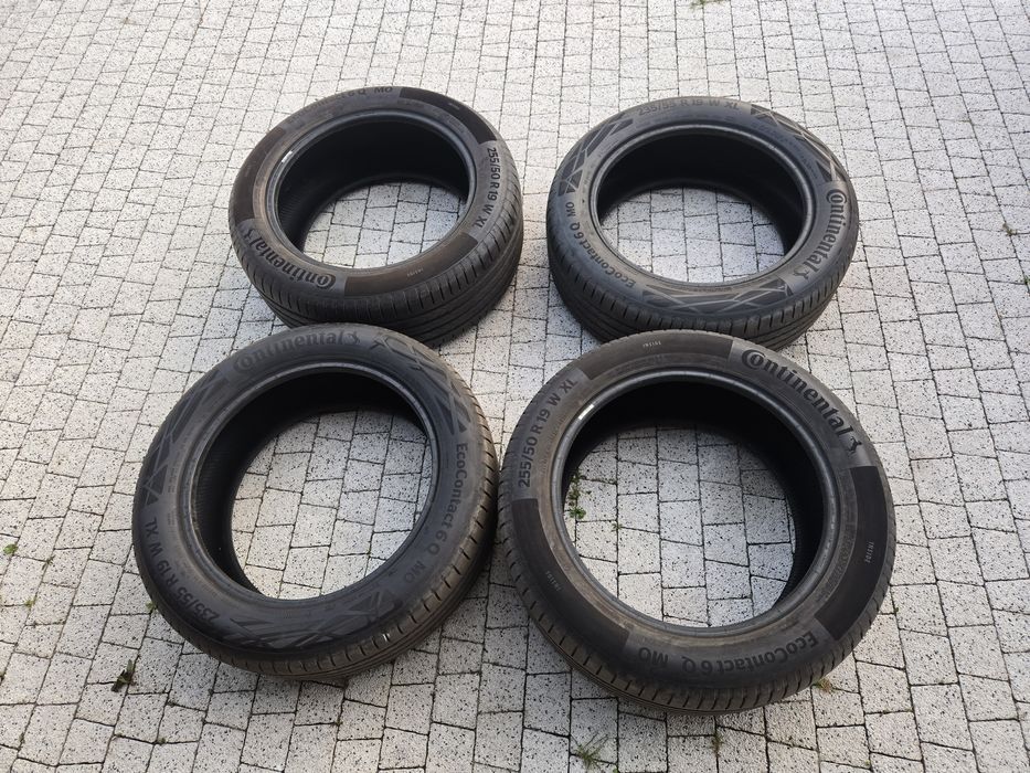 OPONY Lato 255/50 R19+235/55 mercedes GLC,GLE,GLS 4szt 1kpl