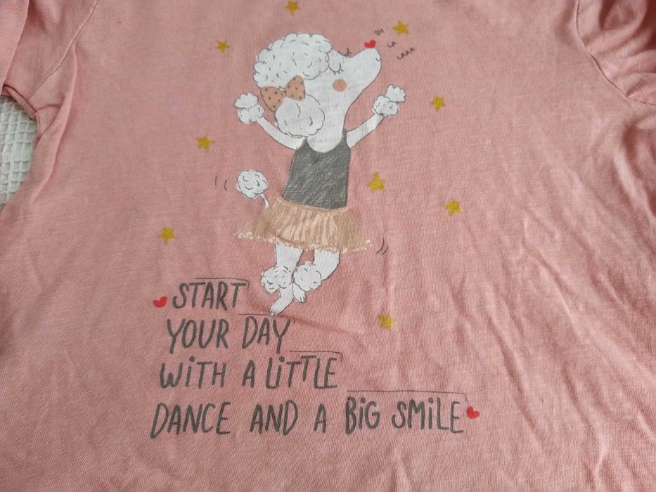 Blusa cor de rosa - Zara - 18 - 24 meses - 92 cm