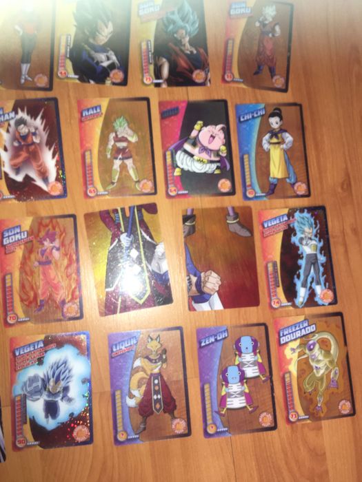 Cartas dragon ball panini