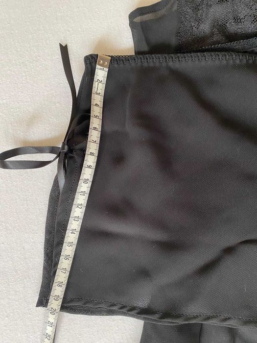 PALMERS - czarna bielizna nocna, sexi, rozm. 38