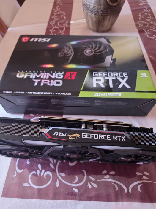 Vendo MSI GeForce RTX 2080 Super Gaming X Trio