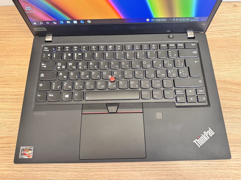 14”FHD IPS Lenovo ThinkPad T14 gen1 Ryzen 5 Pro 4650/16/256 стан новог