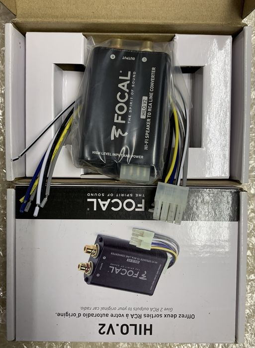 FOCAL Hilo.V2 Conversor/Adaptador sinal Colunas/RCA