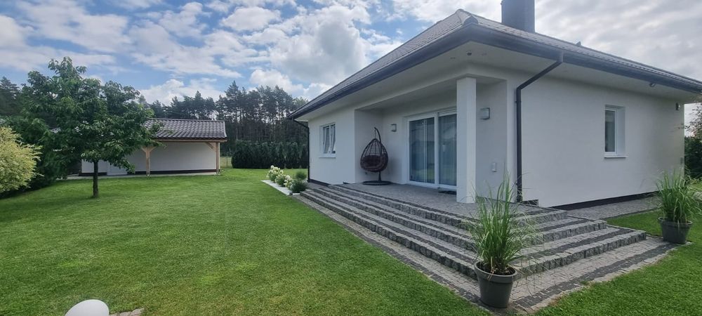 Rurzyca – Dom pod lasem , blisko Szczecina – projekt Z64 (Z500)