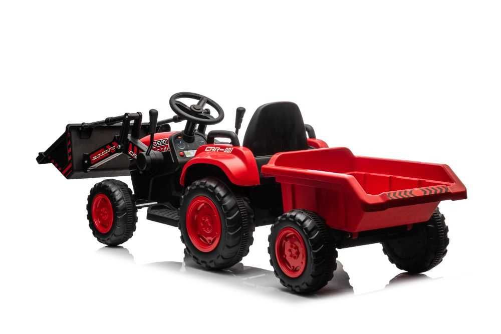 Koparka Traktor na Akumulator łyżką przyczepa Auto na akumulator