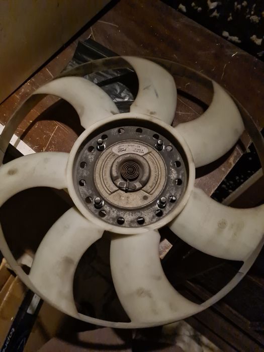 Radiador e Ventoinho(viscoso) ford transit