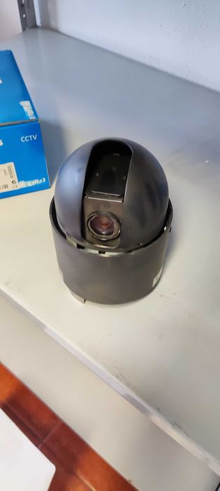 Câmaras CCTV, lentes e sensores