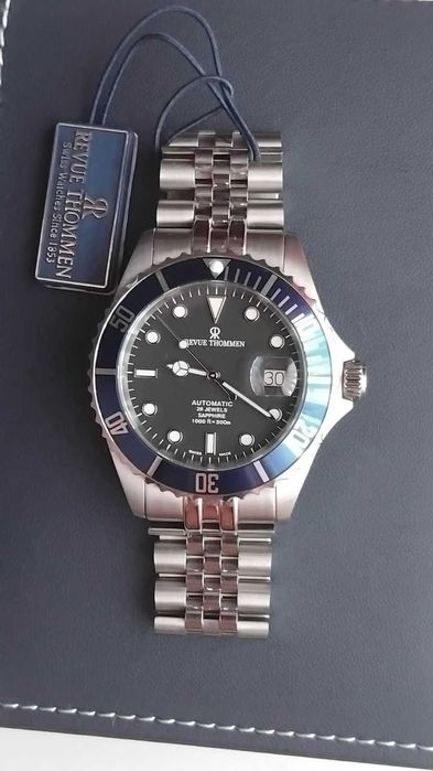 -75% Акція! Новий Revue Thommen Diver Automatic Black Dial 17571.2235 Swiss made