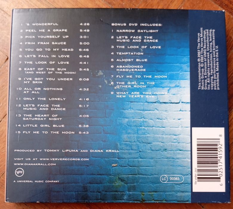 Cd/dvd Diana Krall