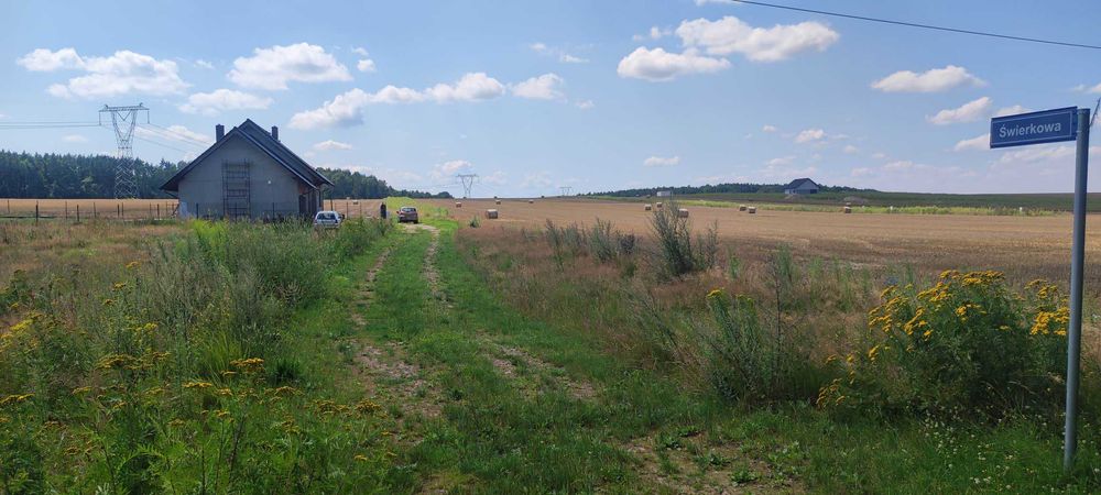 działka Żarowo k. Stargardu 114/81 z warunkami zabudowy 987 m2