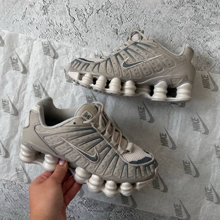 ‼️ВСІ РОЗМІРИ‼️36-45 Nike Shox TL Wolf Silver / R4 rnr air