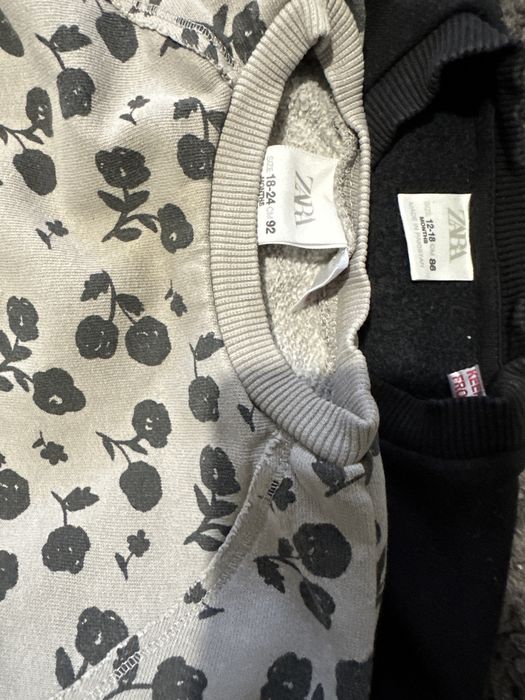 Світшот,кофта Zara на дівчинку 18-24міс