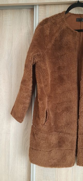 Lekkie futerko a'la płaszczyk rozm 38-40