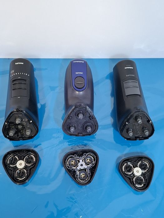 Maquinas de Barbear Philips  Philishave / Três maquinas com bolsa