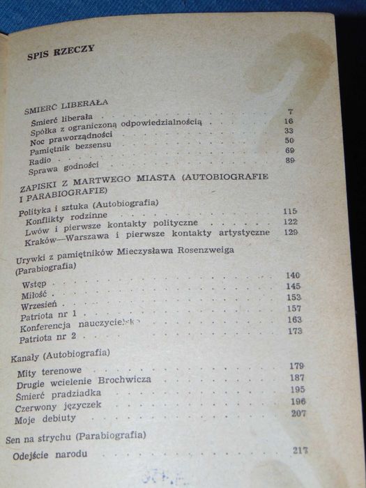 Proza - Artur Sandauer
