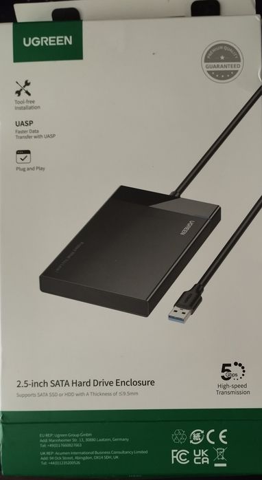 Sprzedam kieszeń na dysk HDD SSD