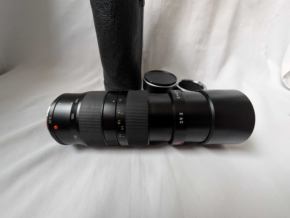 Leica Vario-Elmar-R 80-200 mm F4 + Extender-R + R-L Adapter
