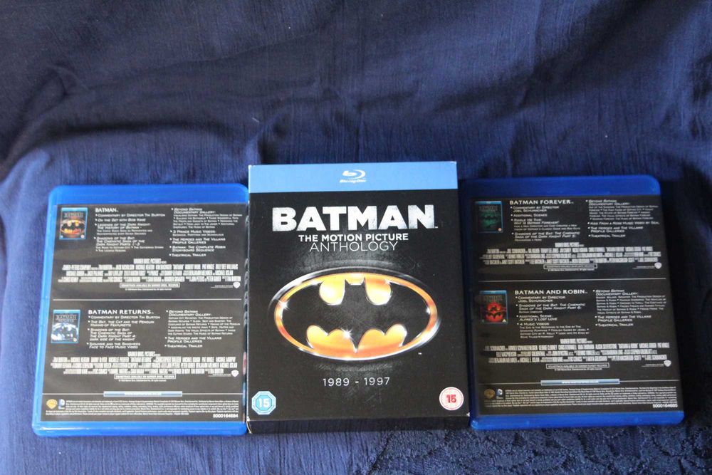 Superman e Batman Blu-Ray Pack! Como novos!