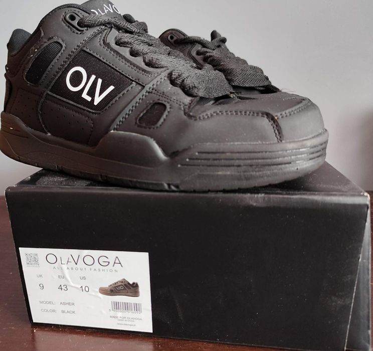 Buty męskie OlaVoga Men Shoes Asher Black 43