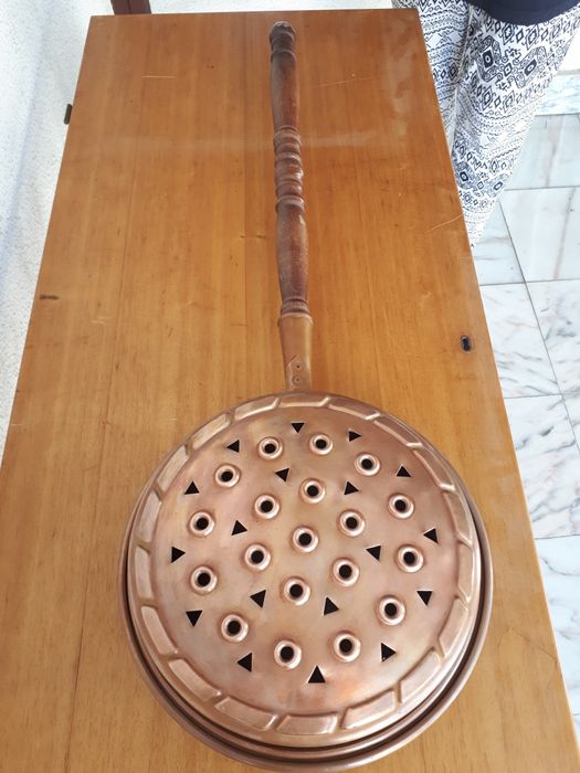 Braseira de Cama em Cobre