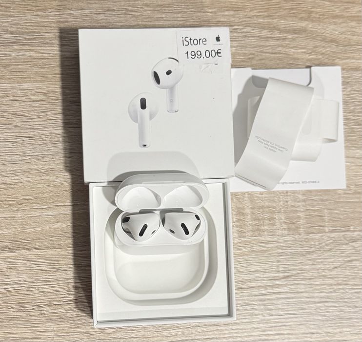 Airpods 4 (auriculares novos)