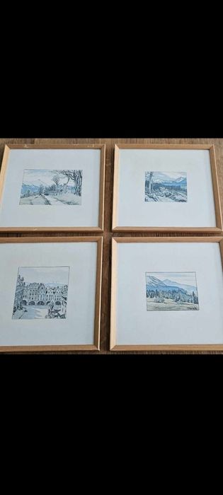 Friedrich Iwan grafika litografia