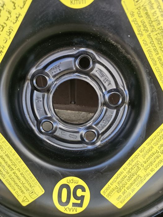 Запаска р18 докатка Audi g5 A6 A4 Q5 5*112 Ауді Ку5 А6 А4 А8 195/75r18