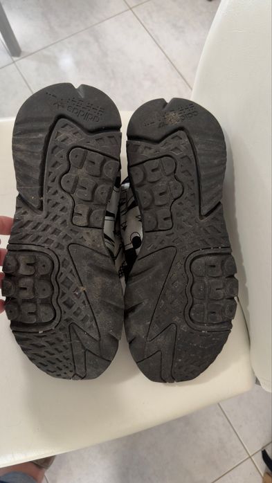 Tenis adidas 3M 43 1/3 preto e cinza