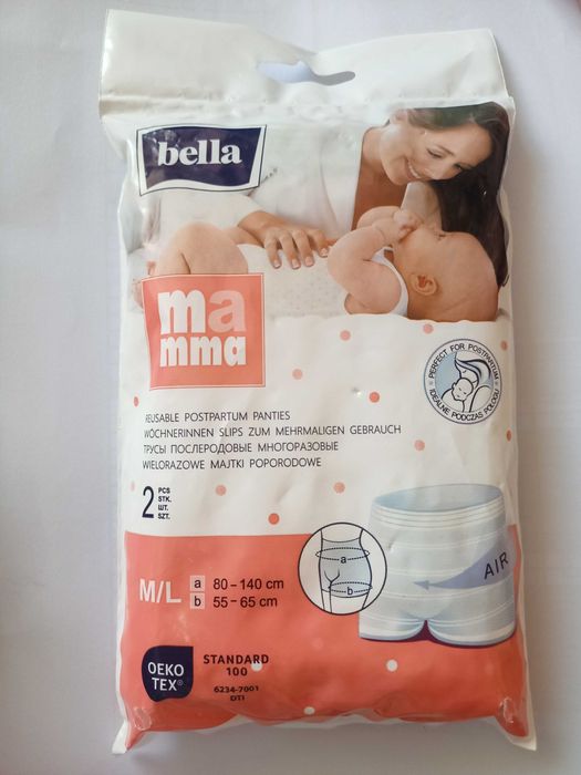 Wielorazowe majtki poporodowe Bella Mamma