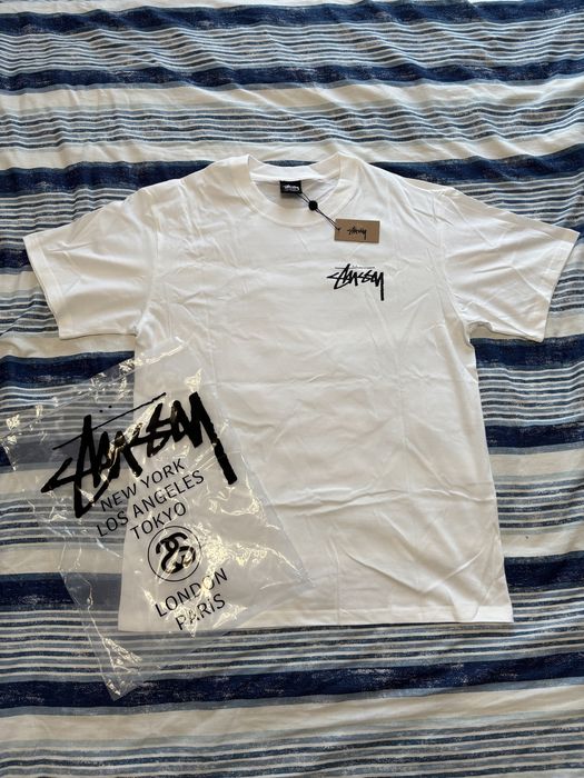 Biała koszulka  Stussy